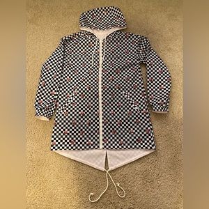 Vans Reversible Rose and Checkered Windbreaker